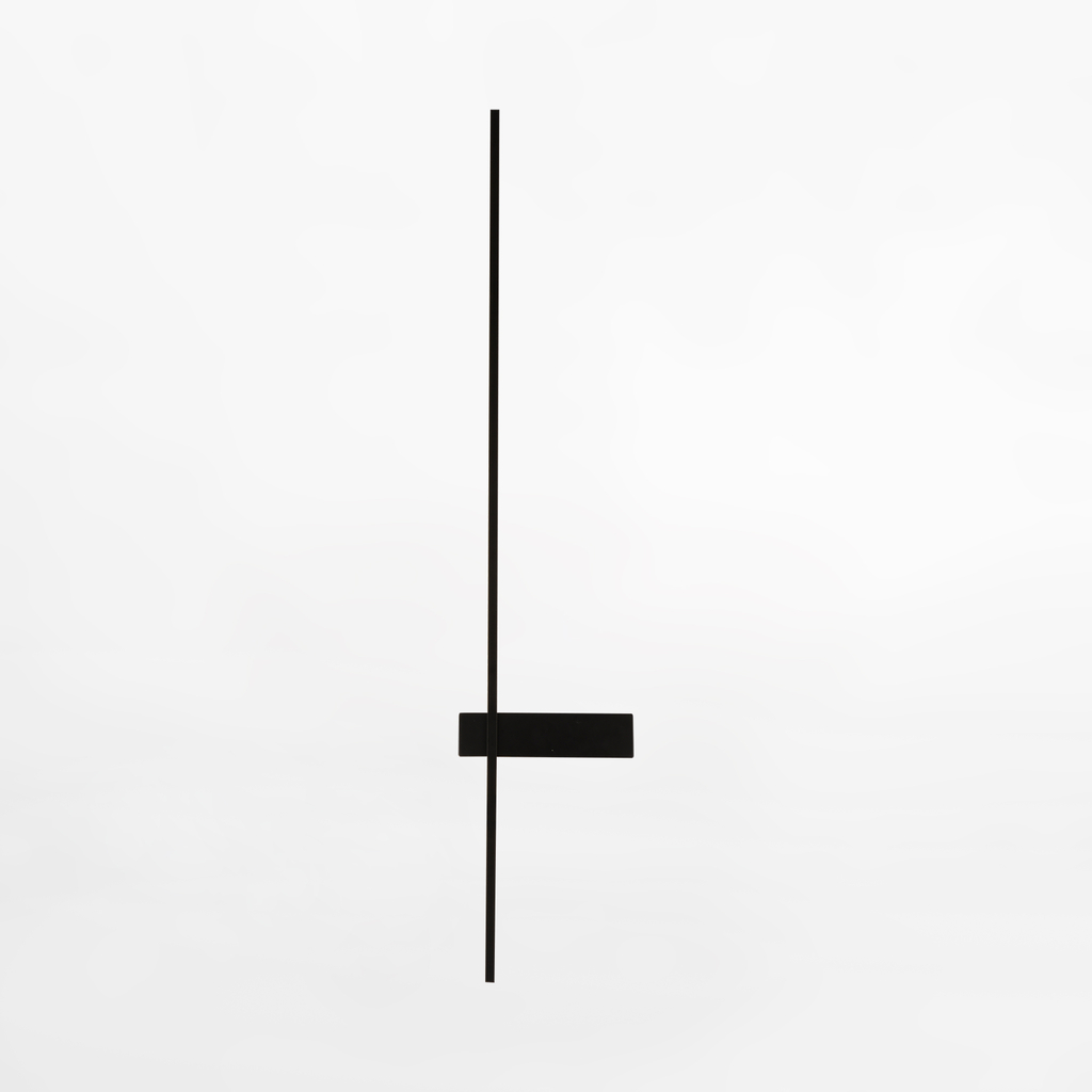 Minimalistické nástenné svietidlo LED čierne ARCO