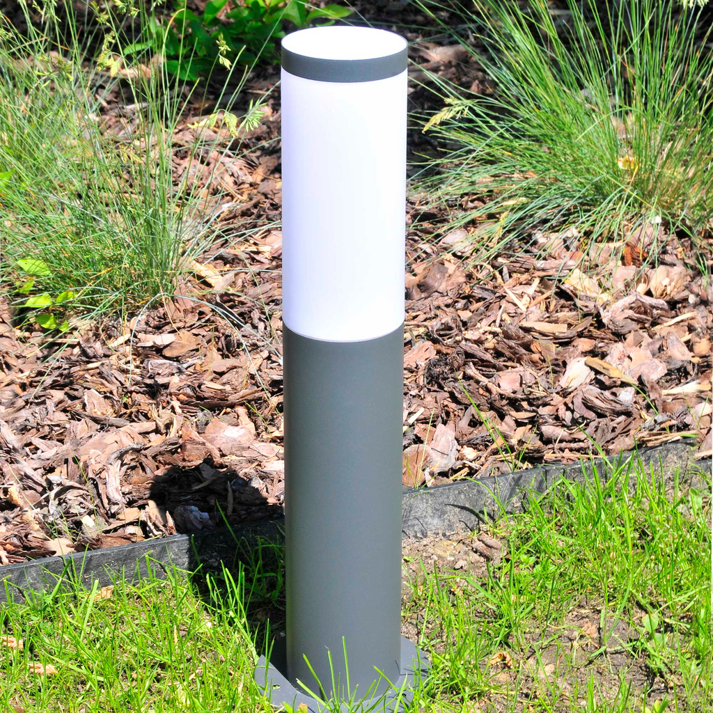 Vonkajšie stojacie svietidlo sivé OSLO 45 cm
