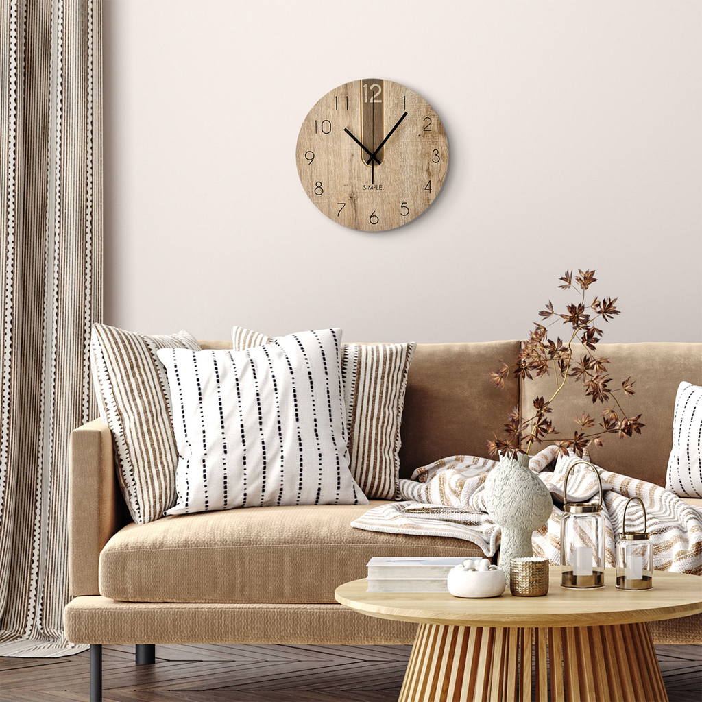 Rustikálne kuchynské hodiny 3D JOSEPH 36 cm