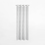 Záclona na bielych priechodkách FELICIA 140x250 cm