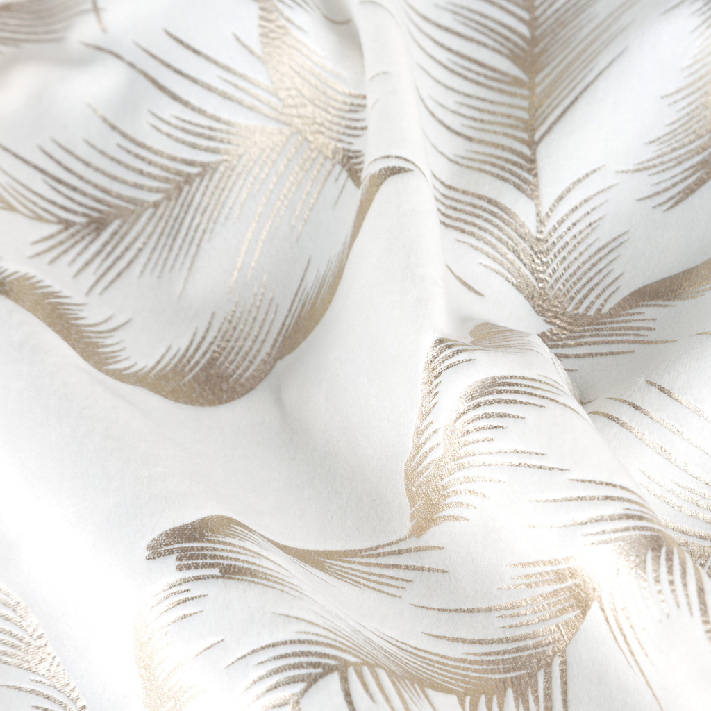 Záclona s priechodkami v listoch MILENA 140x250 cm