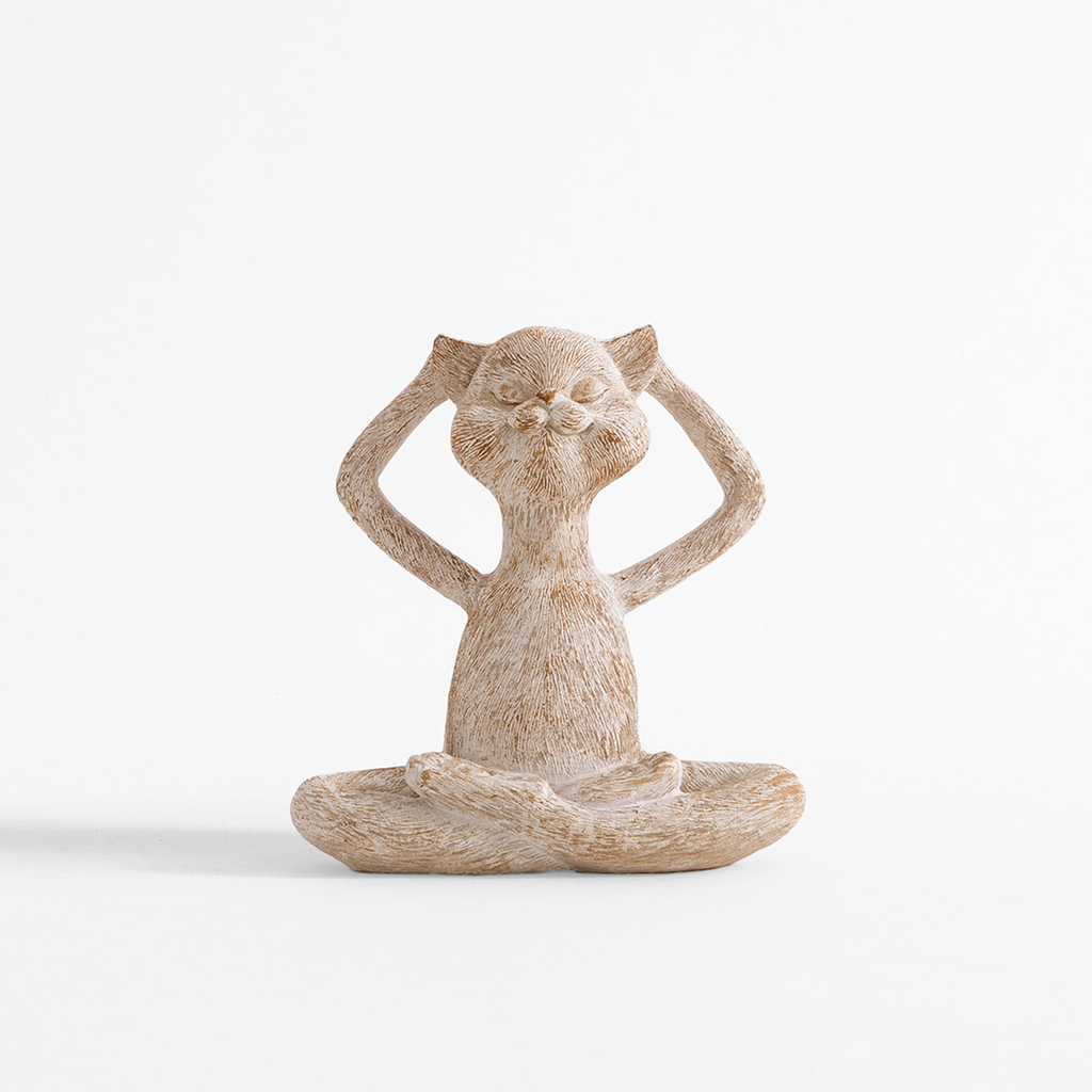 Dekoratívna figúrka, mačka, 14 cm, MIX