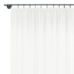 Záclona DIANA s riasiacou páskou, 290x260 cm