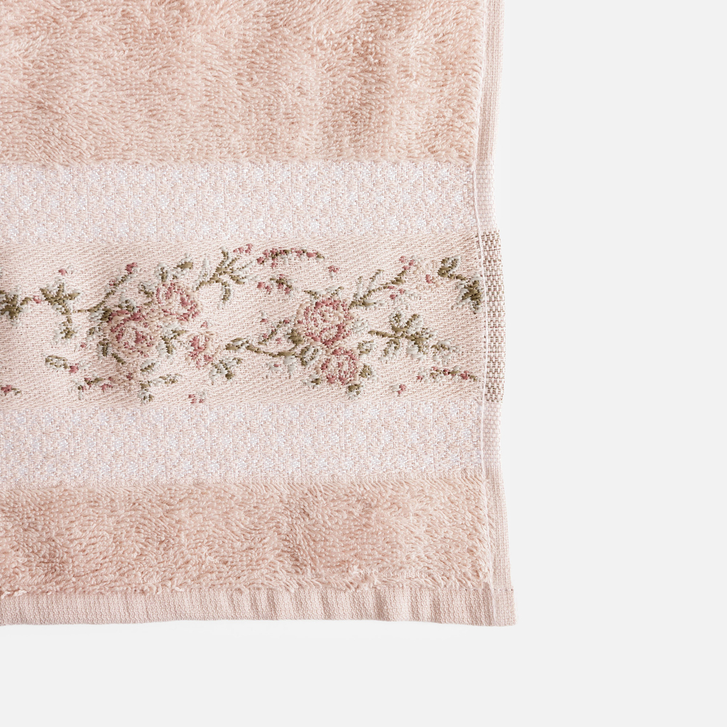 Bavlnený uterák v púdrovo ružovej farbe PROVENCE 50x90 cm