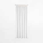 Záclona na páske v bielej farbe DEBRA 140x270 cm