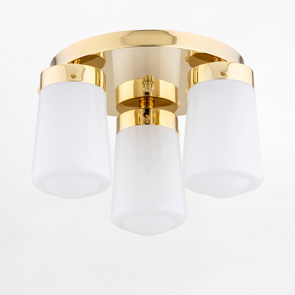 Stropné svietidlo mosadz PASADENA 3