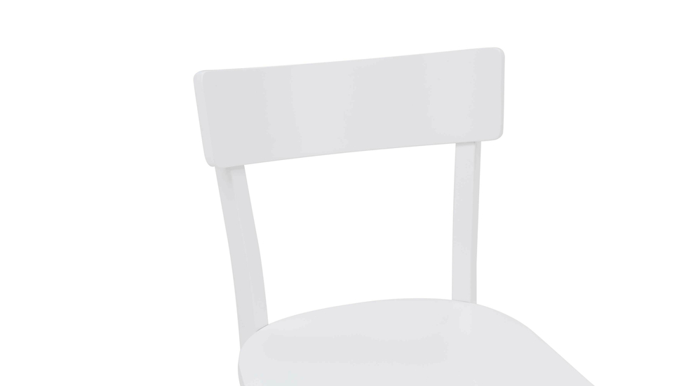 Drevená biela stolička SEDIA