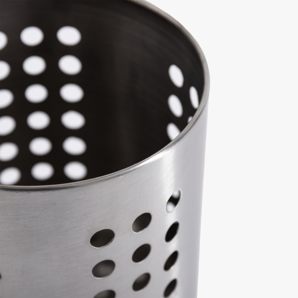 Odkvapkávač na kuchynské náčinie strieborný 13 cm