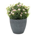 Umelý kvet v kvetináči 18 cm