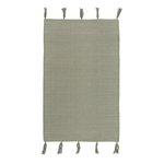 BORG zelený boho koberec 50x80 cm