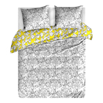 Posteľná súprava z bavlneného saténu LOONEY TUNES TWEETY 160x200 cm