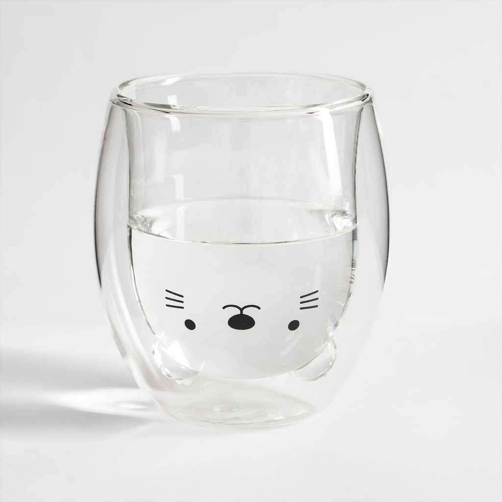 Sklenený pohár VYDRA s dvojitou stenou 280 ml