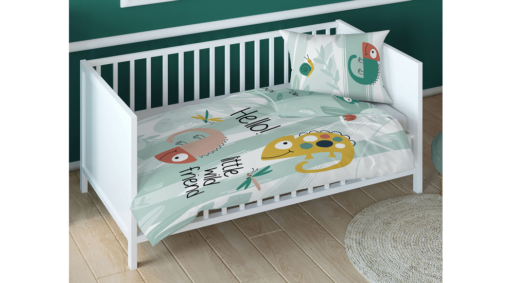 Detská posteľná súprava CHAMELEÓN 100x135 cm