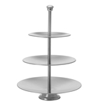 Oceľový 3-poschodový stojan 36 cm