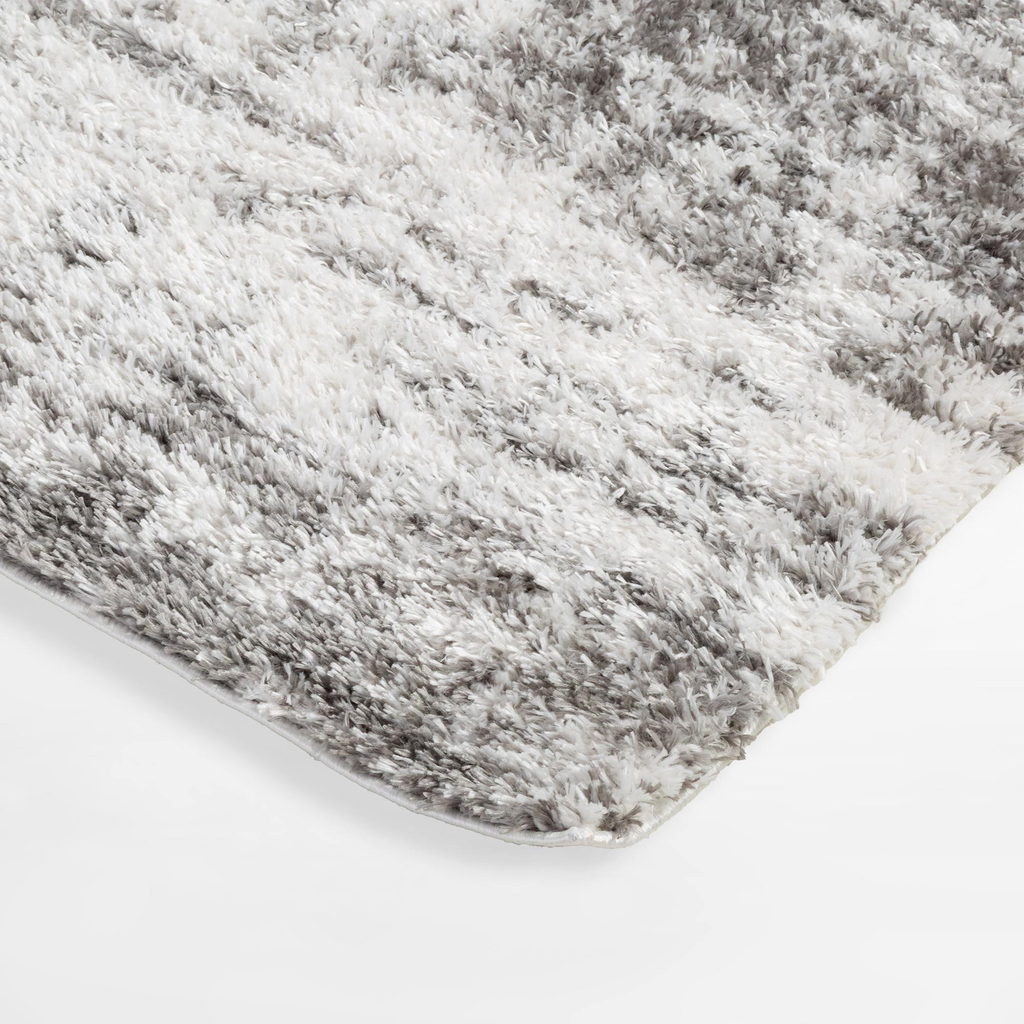 Koberec do obývacej izby, krémovo-sivý, 120x170 cm