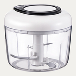 Biely krájač zeleniny s objemom 1 l