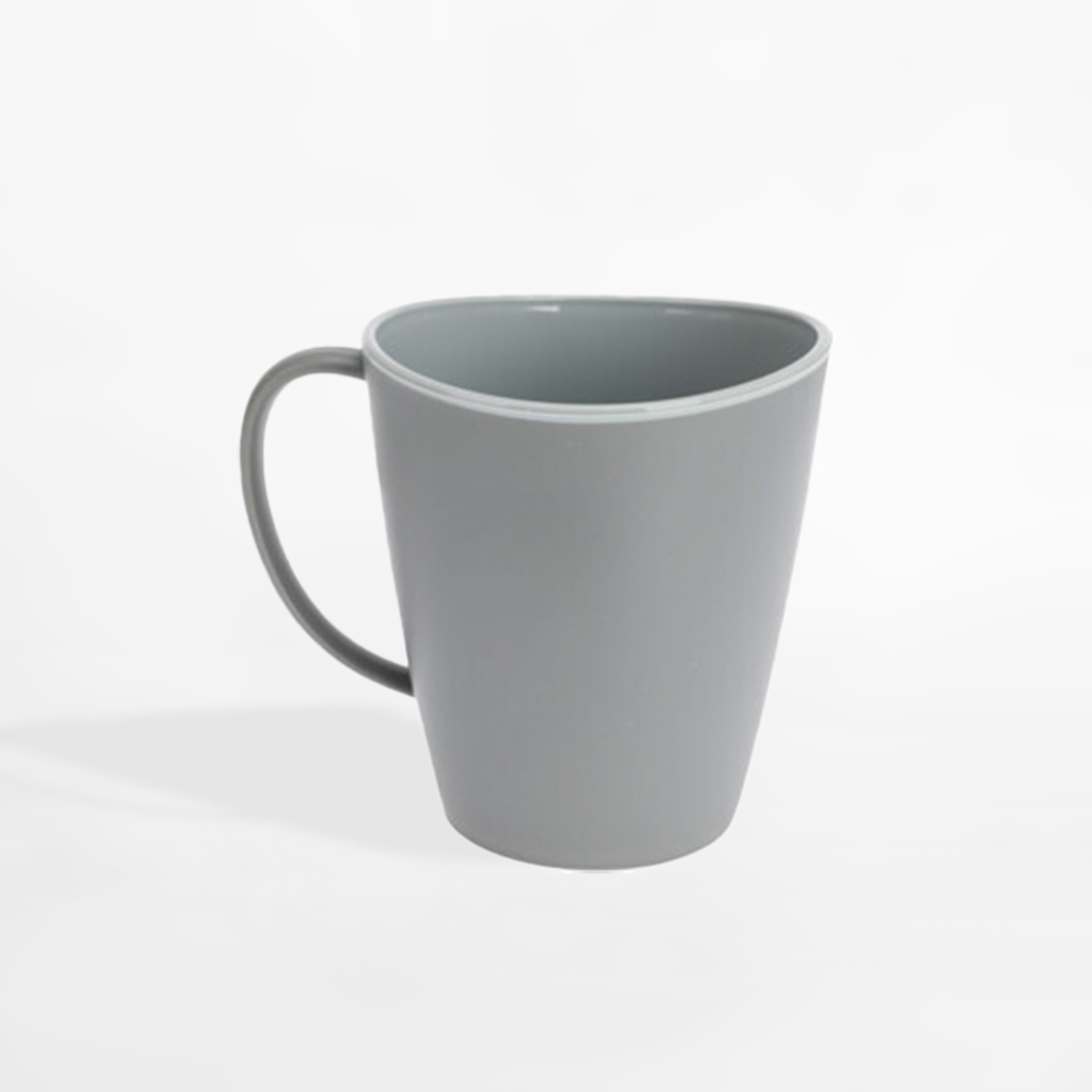 Plastový hrnček s rukoväťou 350 ml MIX