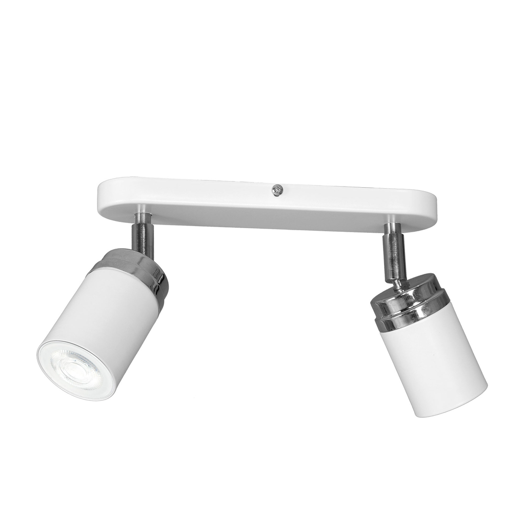 Stropné bodové svietidlo biele 2xGU10 RENO