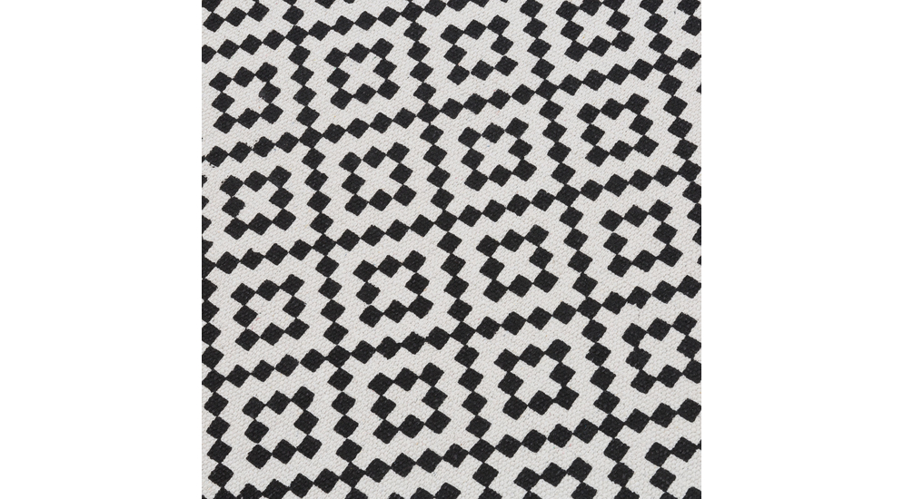 Koberec SCANDI čierno-biely 50x80 cm