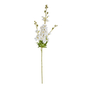 Umelý kvet biela delfínia 98 cm