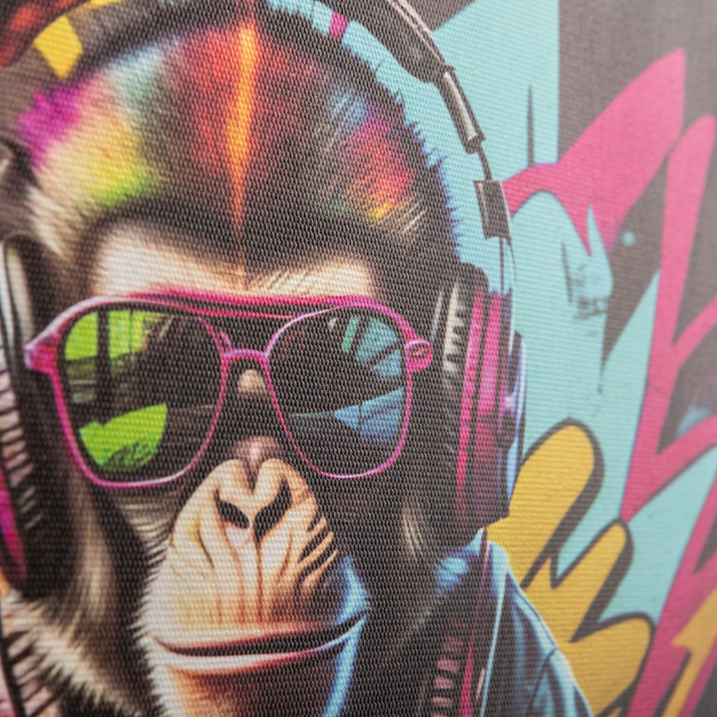 Maľba na plátne OPICA III 28x28 cm