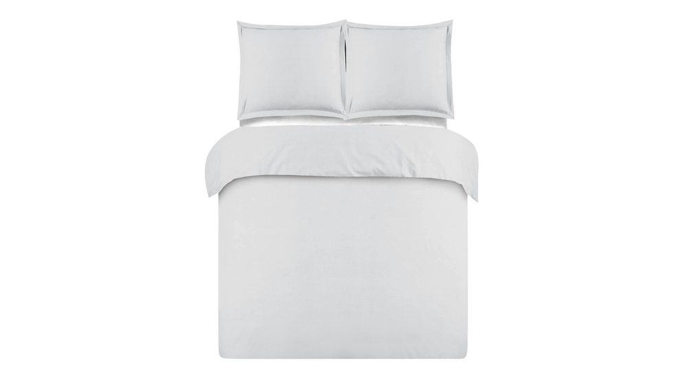 Biela bavlnená posteľná súprava WELLIS 160x200 cm