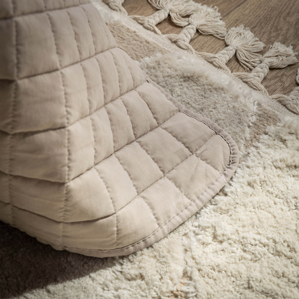 Prehoz na posteľ v béžovej farbe GISELLE 180x200 cm