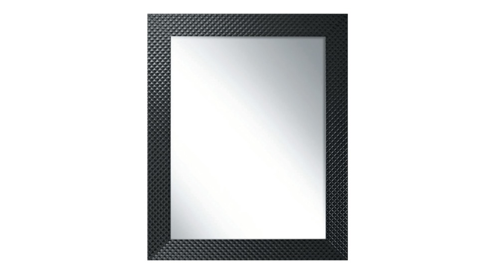 Zrkadlo s čiernym rámom PIKO 63 x 83 cm