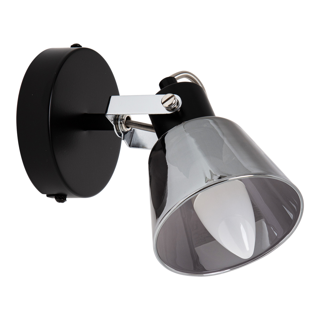 Nástenné svietidlo čierne ORO TRINGA