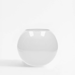 Biela váza GUĽA 17 cm