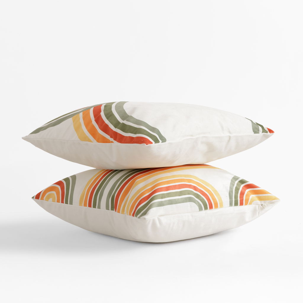 Viacfarebná moderná obliečka na vankúš CINCO 45x45 cm