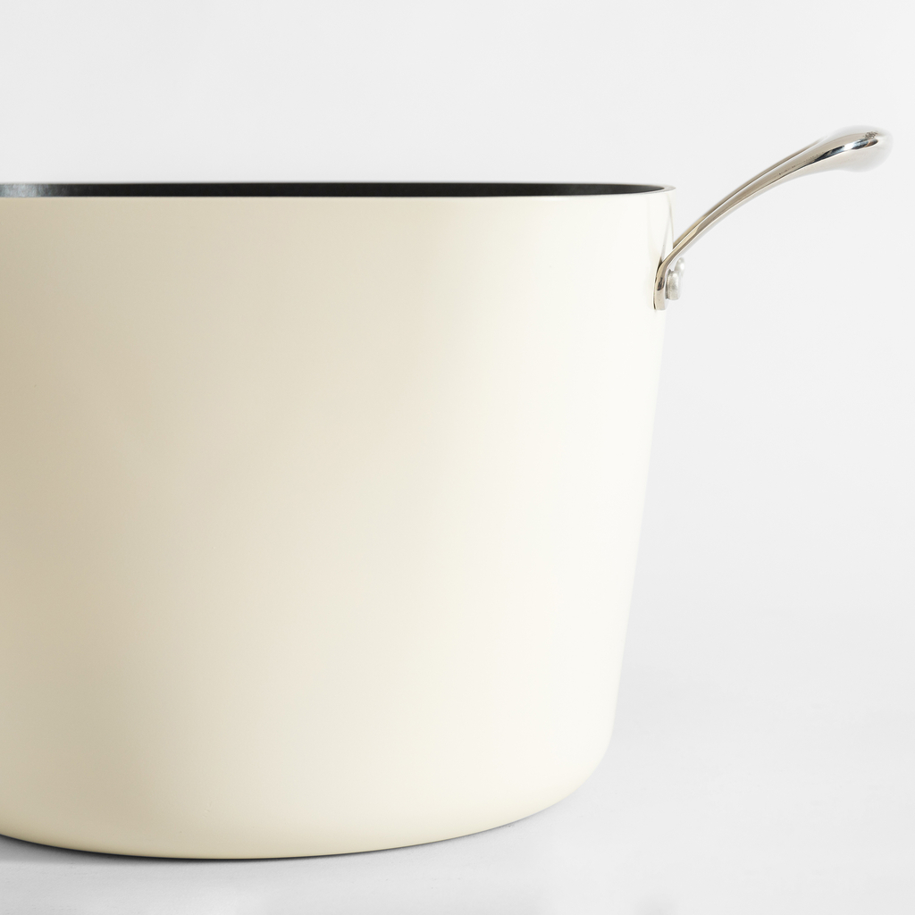 Indukčný hrniec QUADRATO biely 7,2 l