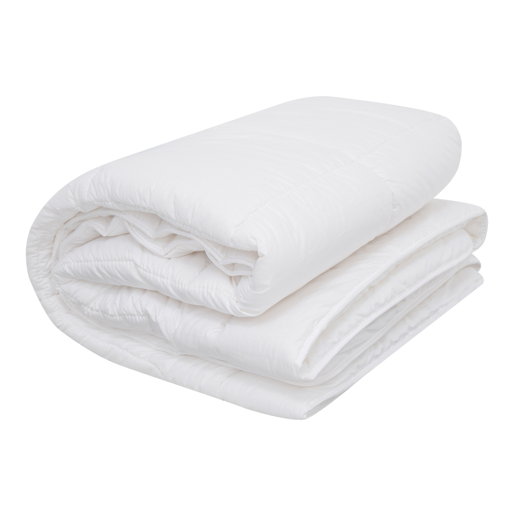 Celoročná prikrývka s výplňou z ovčej vlny LUNA WOOL 160x200 cm