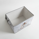 Úložný box sivý 37x27x26 cm