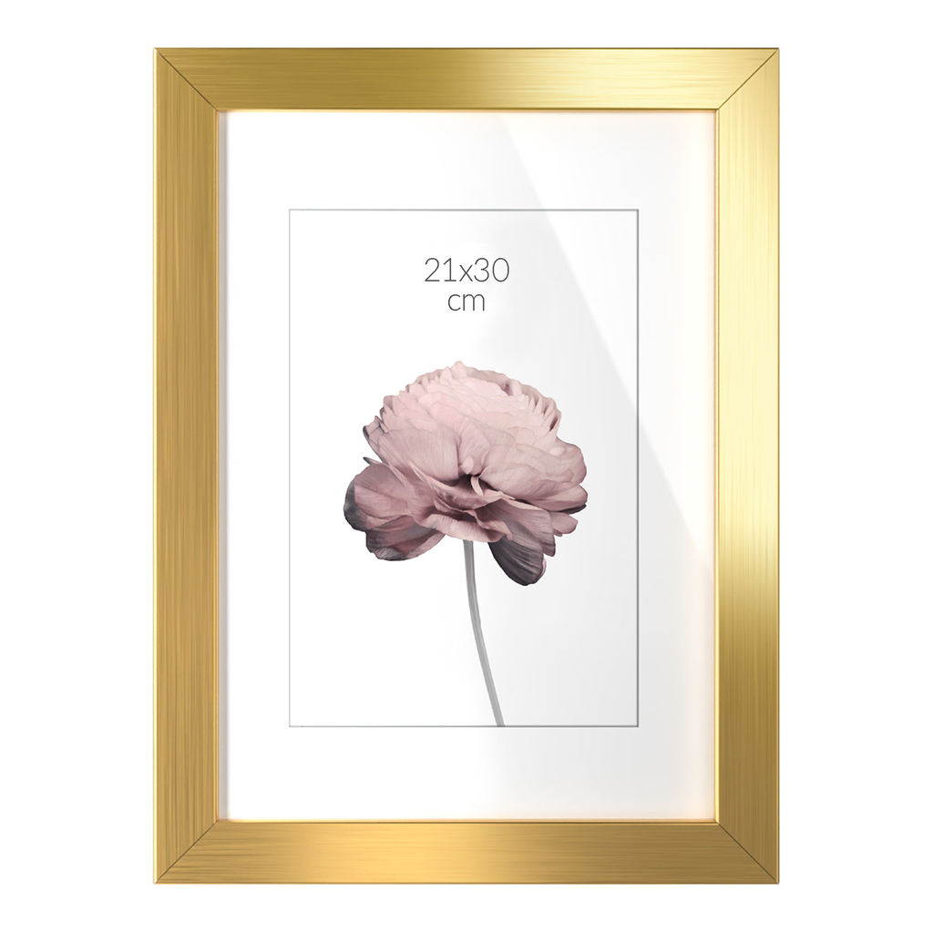 Fotorámik 21x30 zlatý PRAGUE