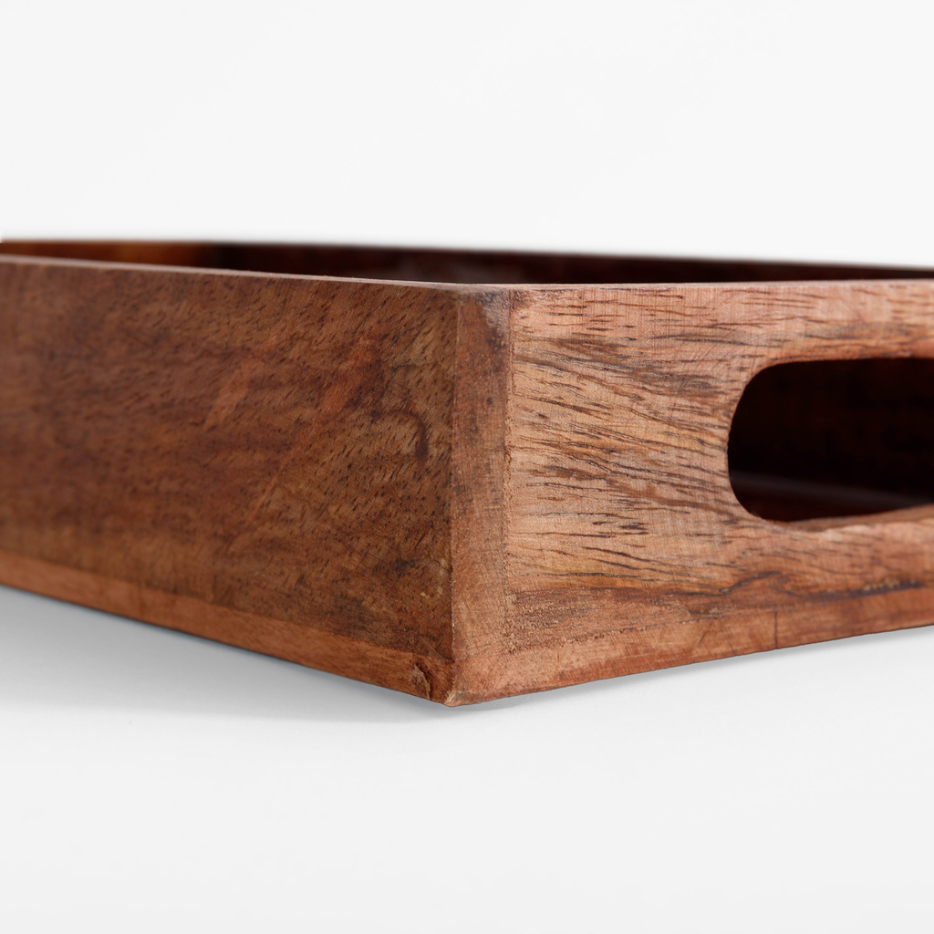 Drevený podnos MANGO 20,5x35 cm