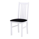 Biela drevená stolička ONTIKA I