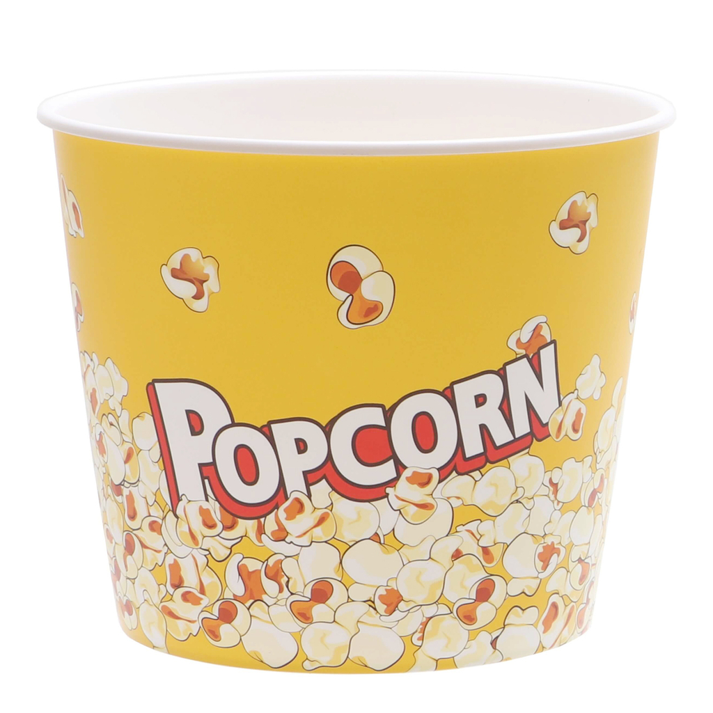 Nádoba na popcorn a snack žltá 2,2 l
