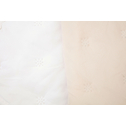 Prehoz na posteľ FRINGLE bielo-béžový 180x200 cm