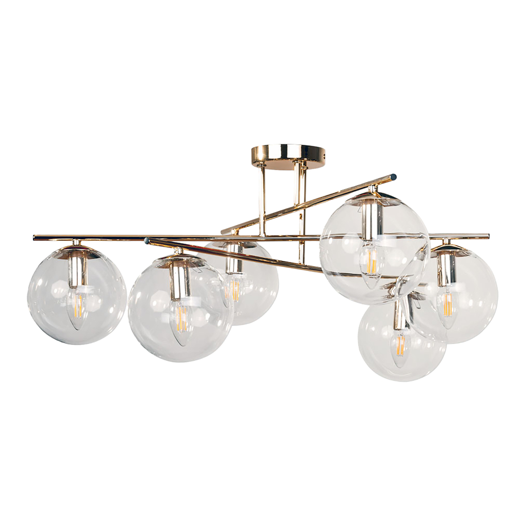 Stropné svietidlo ZOE gule 6