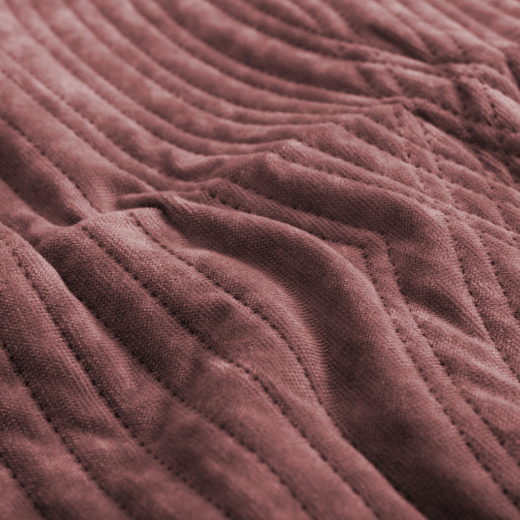 Prehoz na posteľ ružový SILKY 180x200 cm