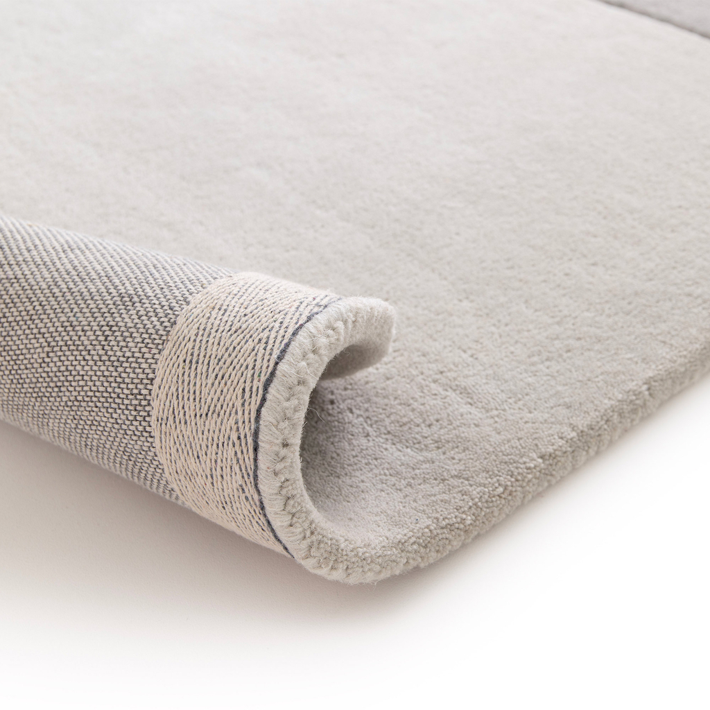 Vlnený koberec ELEMENTS do obývačky, krémovo-šedý 120x170 cm