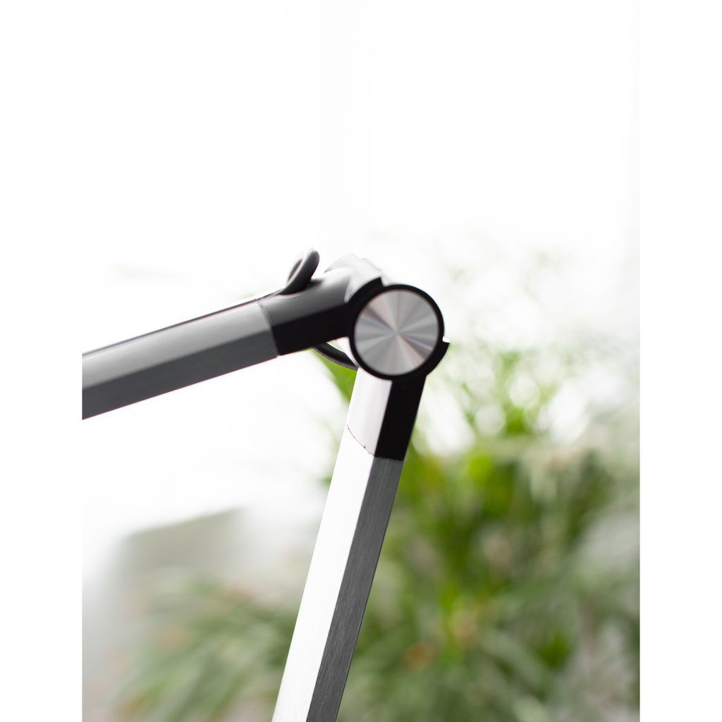 LED stolná lampa CRAFT sivá