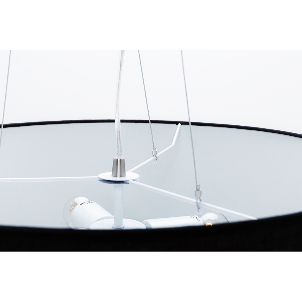 Závesné svietidlo čierne CAFE 60 cm