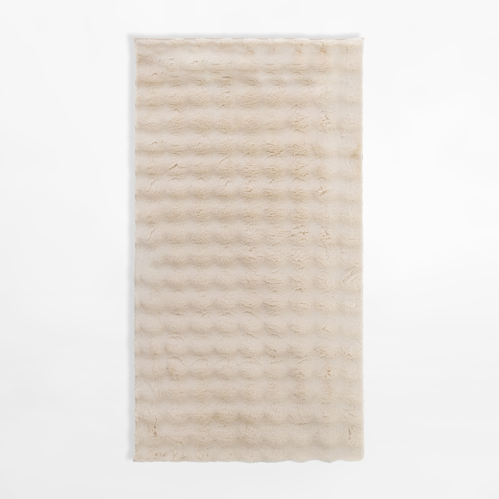 Moderný koberec MODESTO, krémový, 80x150 cm