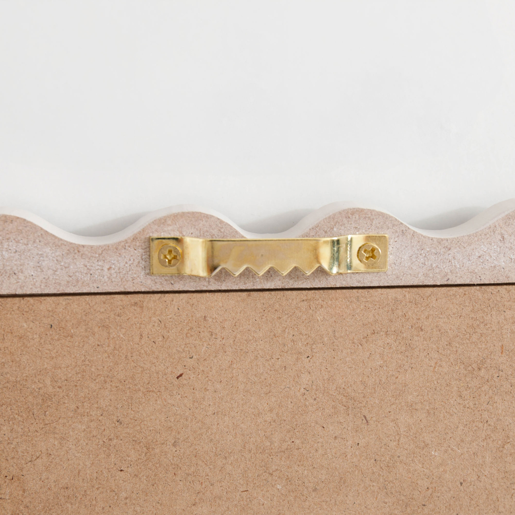 Retro obraz modrý 30x40 cm