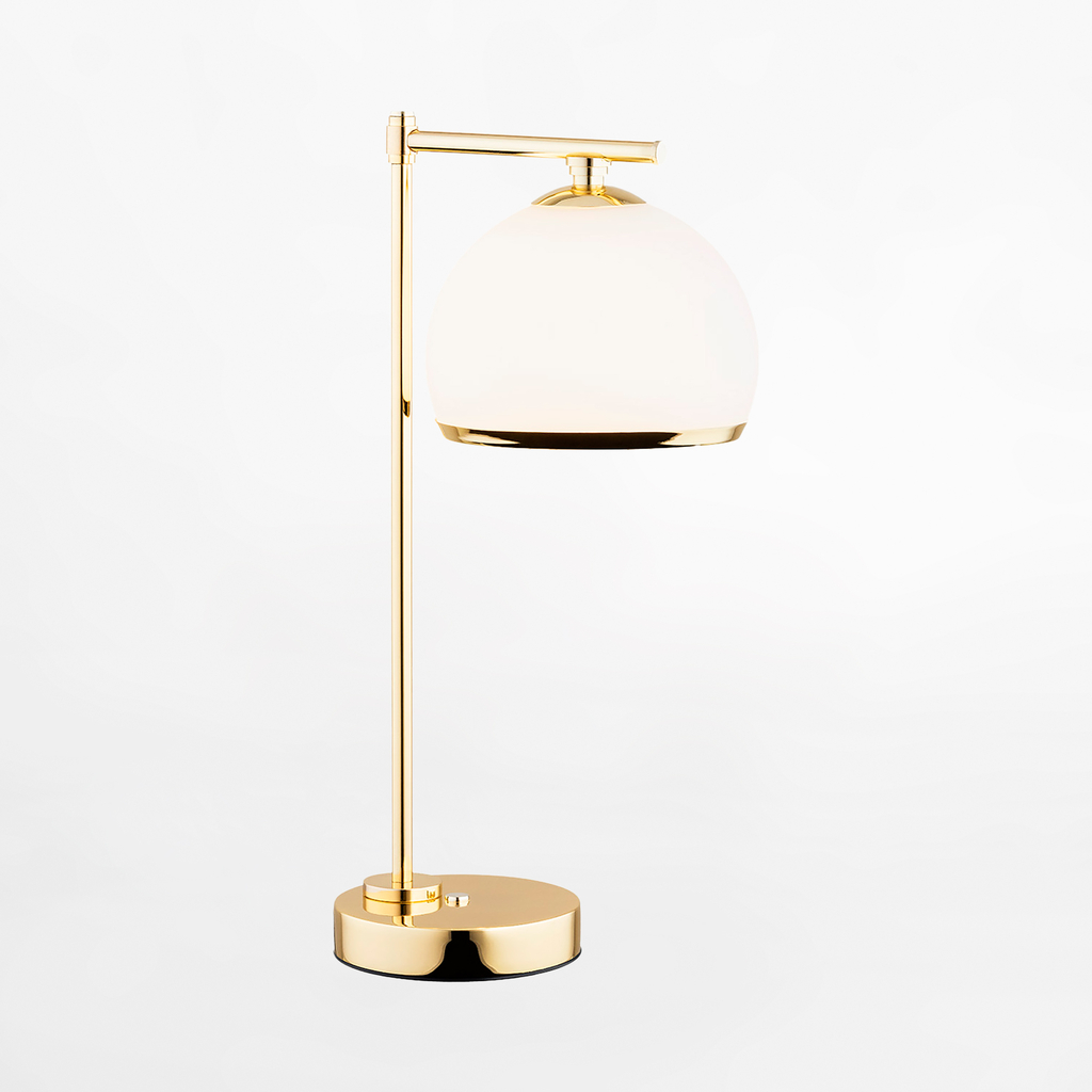 Stolná lampa mosadz MARBELLA PLUS