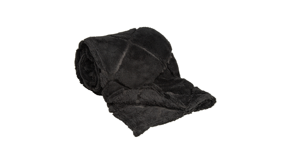 Čierna deka MILANO 150x200 cm
