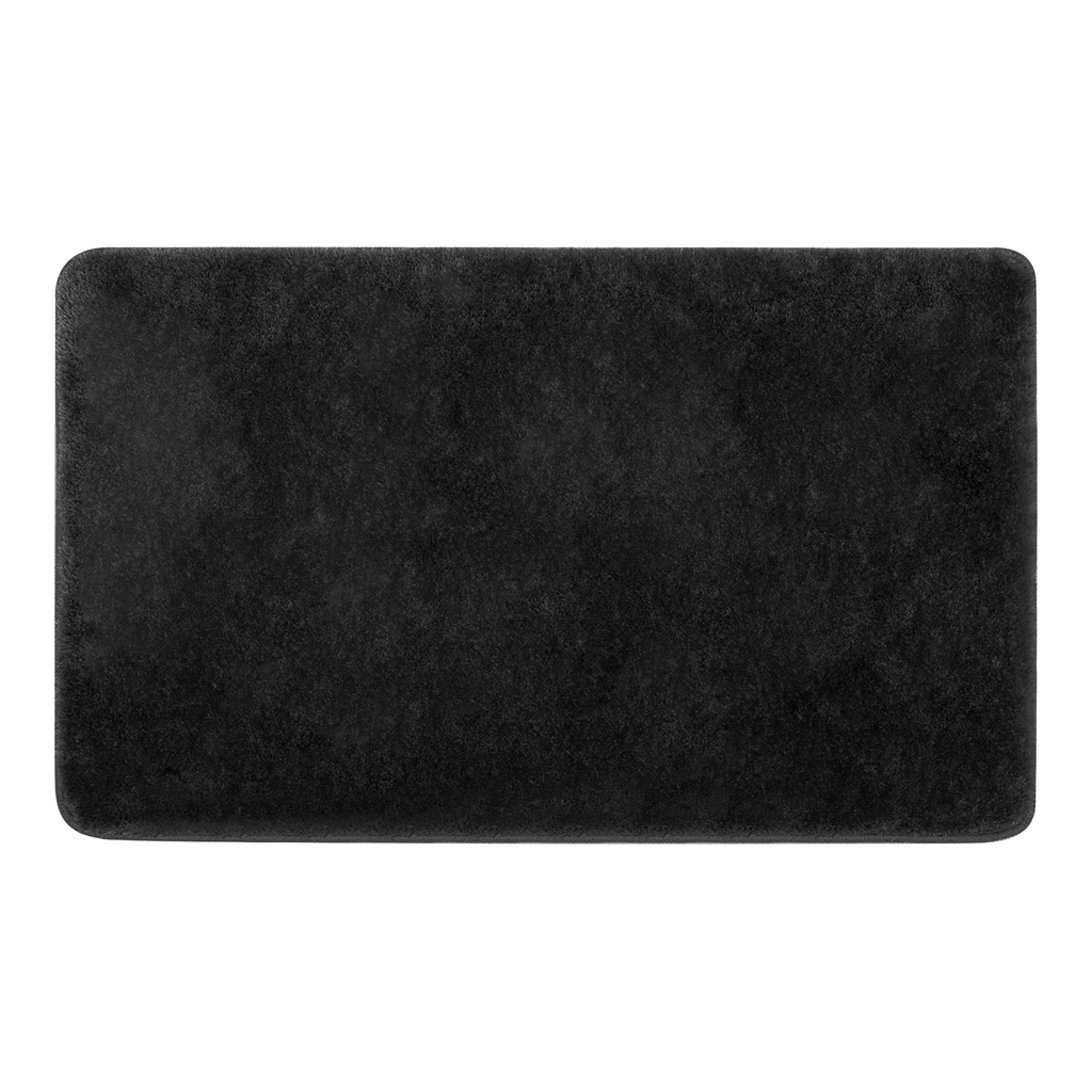 Kúpeľňový koberec čierny ULTRA 60x100 cm