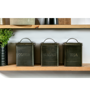 Nádoba na cukor čierna BLACK 14 cm